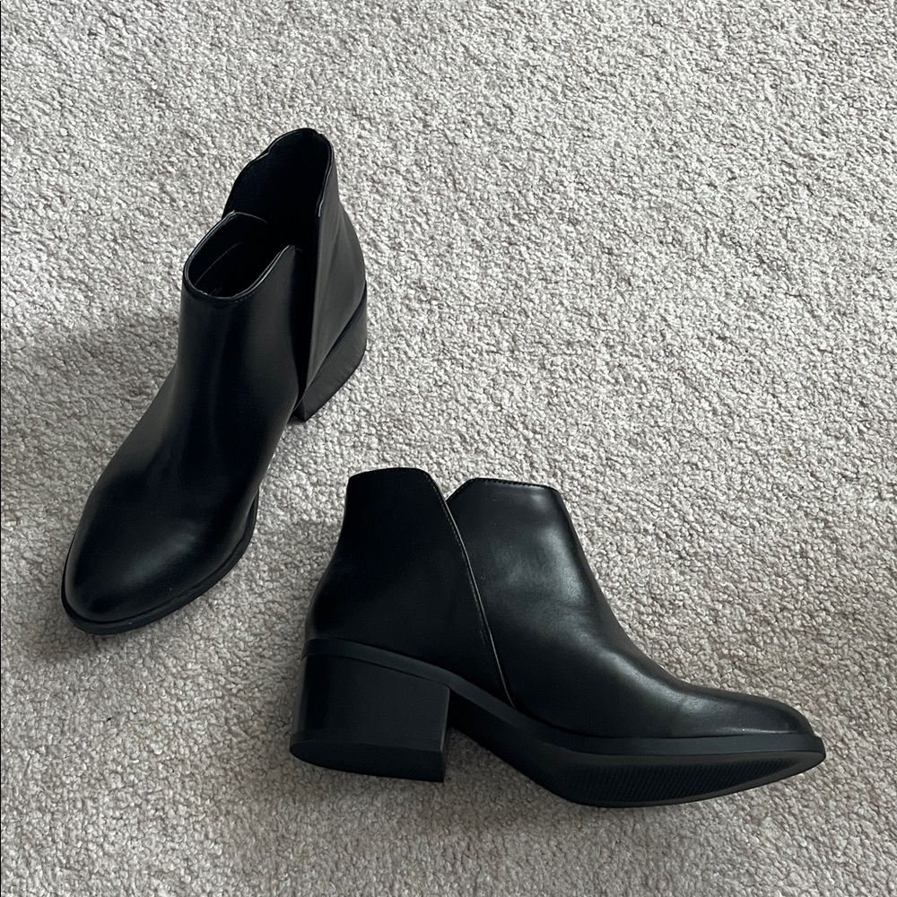 Black Ankle Booties